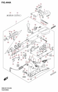 DF60A From 06003F-810001 (E01 E40)  2018 drawing TILLER HANDLE (DF40AQH,DF60AQH)