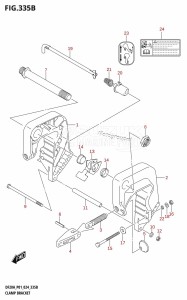 DF9.9B From 00995F-440001 (P01)  2024 drawing CLAMP BRACKET (DF20A:P40)