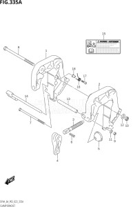 00403F-240001 (2022) 4hp P03-U.S.A (DF4A) DF4A drawing CLAMP BRACKET