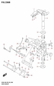 DF25A From 02504F-610001 (P03)  2016 drawing SWIVEL BRACKET (DF25AR:P03)