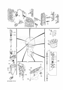 FL225BET drawing MAINTENANCE-PARTS