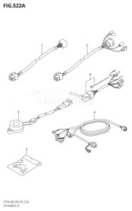 DF90A From 09002F-980001 (E03)  2009 drawing OPT:HARNESS (1)