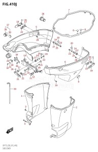 DF175T From 17502F-510001 (E03)  2015 drawing SIDE COVER (DF150ST:E03)