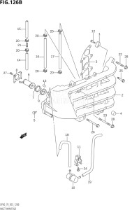 07001F-780001 (2007) 70hp E03-USA (DF70TK7  DF70TW) DF70 drawing INLET MANIFOLD ((DF60T,DF60TH,DF60TJ):(X,Y,K1))