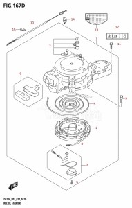 DF20A From 02002F-710001 (P03)  2017 drawing RECOIL STARTER (DF9.9BTH:P03)