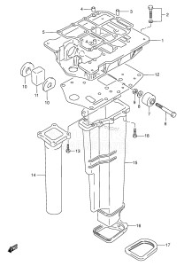 DT55 From 05501-909570 ()  1989 drawing ENGINE HOLDER