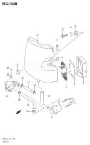 DF40 From 04001F-031001 (E11)  2013 drawing SILENCER (K1,K2,K3,K4,K5,K6)