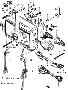 DT140 From 14001-101001 ()  1981 drawing REMOTE CONTROL