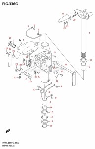 DF50A From 05003F-310001 (E01)  2013 drawing SWIVEL BRACKET (DF60A:E01)