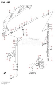 DF175ZG From 17502Z-410001 (E03)  2014 drawing FUEL INJECTOR (DF175TG:E03)