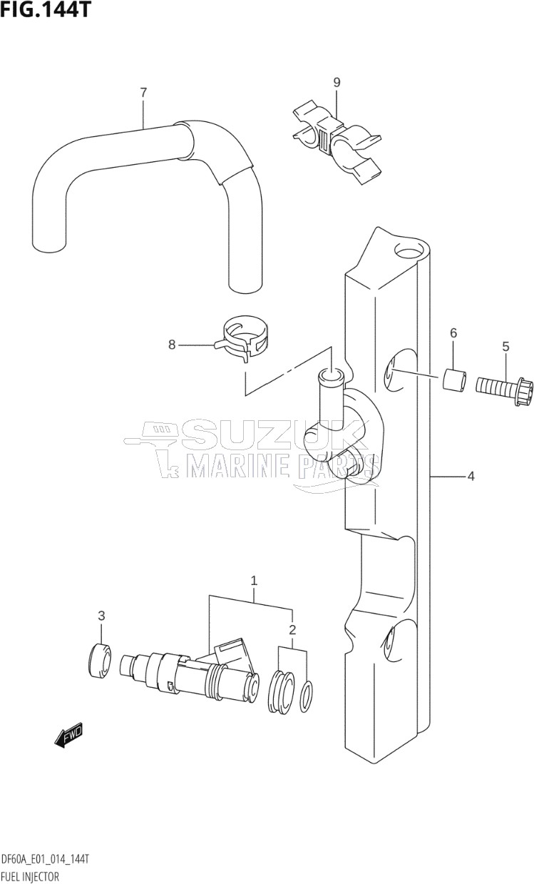 FUEL INJECTOR (DF60AVTH:E01)