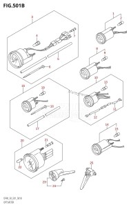 DF40 From 04001F-251001 (E01)  2002 drawing OPT:METER (K5,K6,K7)