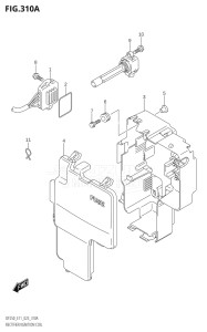 25003F-040001 (2020) 250hp E01 E03 E40-Gen. Export 1 - USA (DF250T  DF250T) DF250 drawing RECTIFIER / IGNITION COIL