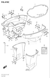 15002F-710001 (2017) 150hp E03-USA (DF150ST  DF150T) DF150 drawing SIDE COVER (DF175T:E03)