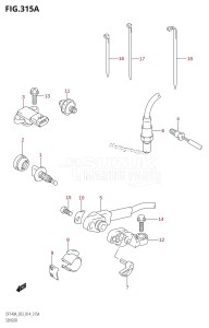 DF140A From 14003F-310001 (E03)  2013 drawing SENSOR (DF100AT:E03)