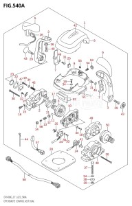 DF115BG From 11505F-240001 (E40)  2022 drawing OPT:REMOTE CONTROL ASSY DUAL (021)