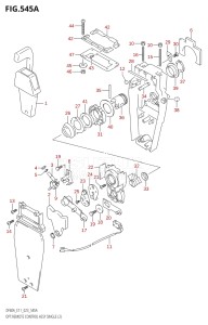 04003F-340001 (2023) 40hp E01 E11-Gen. Export 1-and 2 (DF40A  DF40AQH  DF40AT  DF40ATH) DF40A drawing OPT:REMOTE CONTROL ASSY SINGLE (2)