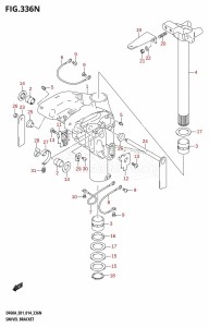 DF60A From 06003F-410001 (E01 E40)  2014 drawing SWIVEL BRACKET (DF50AVT:E01)