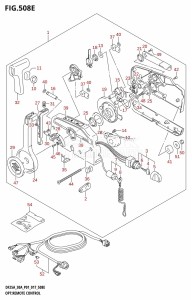 DF30A From 03003F-710001 (P01 P40)  2017 drawing OPT:REMOTE CONTROL (DF30AQ:P01)