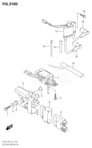 DF8A From 00801F-610001 (P03)  2016 drawing RECTIFIER /​ IGNITION COIL (DF9.9AR:P03)