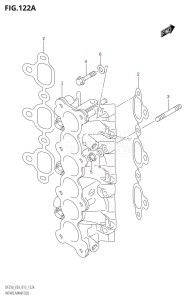 DF200 From 20002F-510001 (E03)  2015 drawing INTAKE MANIFOLD