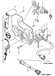 DT50M From 5002-100001 ()  1988 drawing REMOTE CONTROL (2)