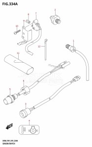 DF9.9A From 00994F-910001 (P01)  2019 drawing SENSOR /​ SWITCH (DF8A,DF9.9A)