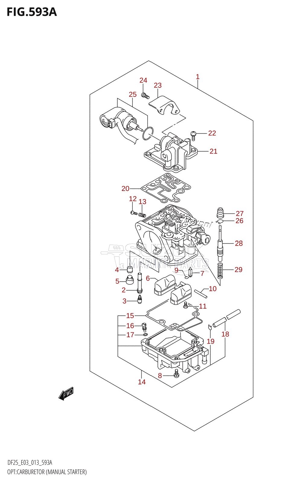 OPT:CARBURETOR (MANUAL STARTER)