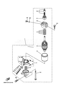 F50DETL drawing STARTING-MOTOR