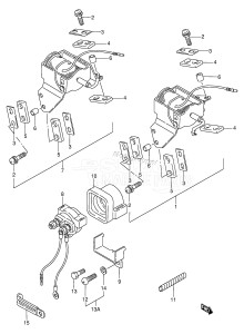 DT115 From 11502-811083 ()  1988 drawing SOLENOID