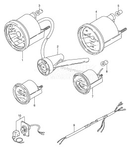 DT100 From 10001-861001 ()  1998 drawing OPT:METER (1)