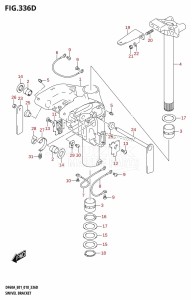 DF50A From 05003F-810001 (E01)  2018 drawing SWIVEL BRACKET (DF40AST:E34)