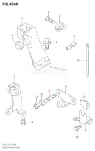 DF9.9 From 00992F-510001 (P01)  2005 drawing REMOCON CABLE HOLDER (DF9.9R,DF15R)