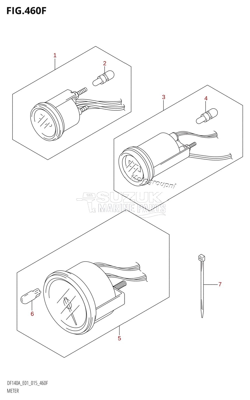 METER (DF140AT:E40)