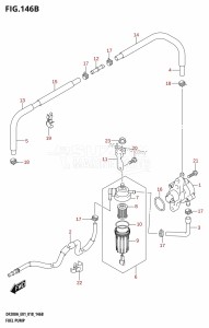 DF200A From 20003F-810001 (E01 E40)  2018 drawing FUEL PUMP (E40)