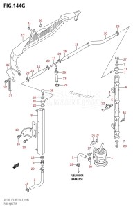 DF150 From 15002F-310001 (E01 E40)  2013 drawing FUEL INJECTOR (DF175Z:E01)