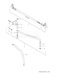 DT25AC From 02506-351001 ()  1993 drawing OPTIONAL : TIE-ROD