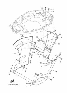 FL350AET2U drawing BOTTOM-COVER-3