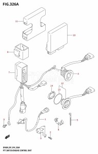 DF50A From 05004F-410001 (E01)  2014 drawing PTT SWITCH /​ ENGINE CONTROL UNIT (DF40A:E01)