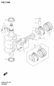 DF9.9B From 00995F-040001 (P01)  2020 drawing CRANKSHAFT