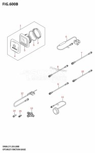 DF50AT From 05003F-440001 (E01 - E11)  2024 drawing OPT:MULTI FUNCTION GAUGE ((DF60A,DF60AQH,DF60ATH,DF60AVTH):E40)