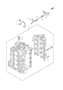 DF 90A drawing Cylinder Block