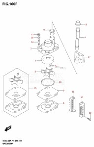 DF30A From 03003F-710001 (P01 P40)  2017 drawing WATER PUMP (DF30AR:P01)