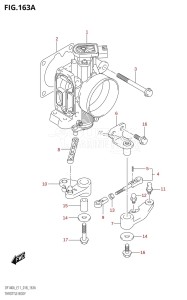 DF140A From 14003F-810001 (E11 E40)  2018 drawing THROTTLE BODY