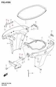 DF40A From 04003F-610001 (E01 E34)  2016 drawing SIDE COVER (DF60A:E01)