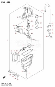 DF40A From 04003F-410001 (E03)  2014 drawing FUEL VAPOR SEPARATOR