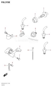 DF225Z From 22503Z-710001 (E03)  2017 drawing SENSOR (DF250T:E03)