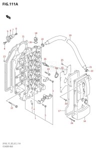 DF100 From 10002F-110001 (E03)  2011 drawing CYLINDER HEAD