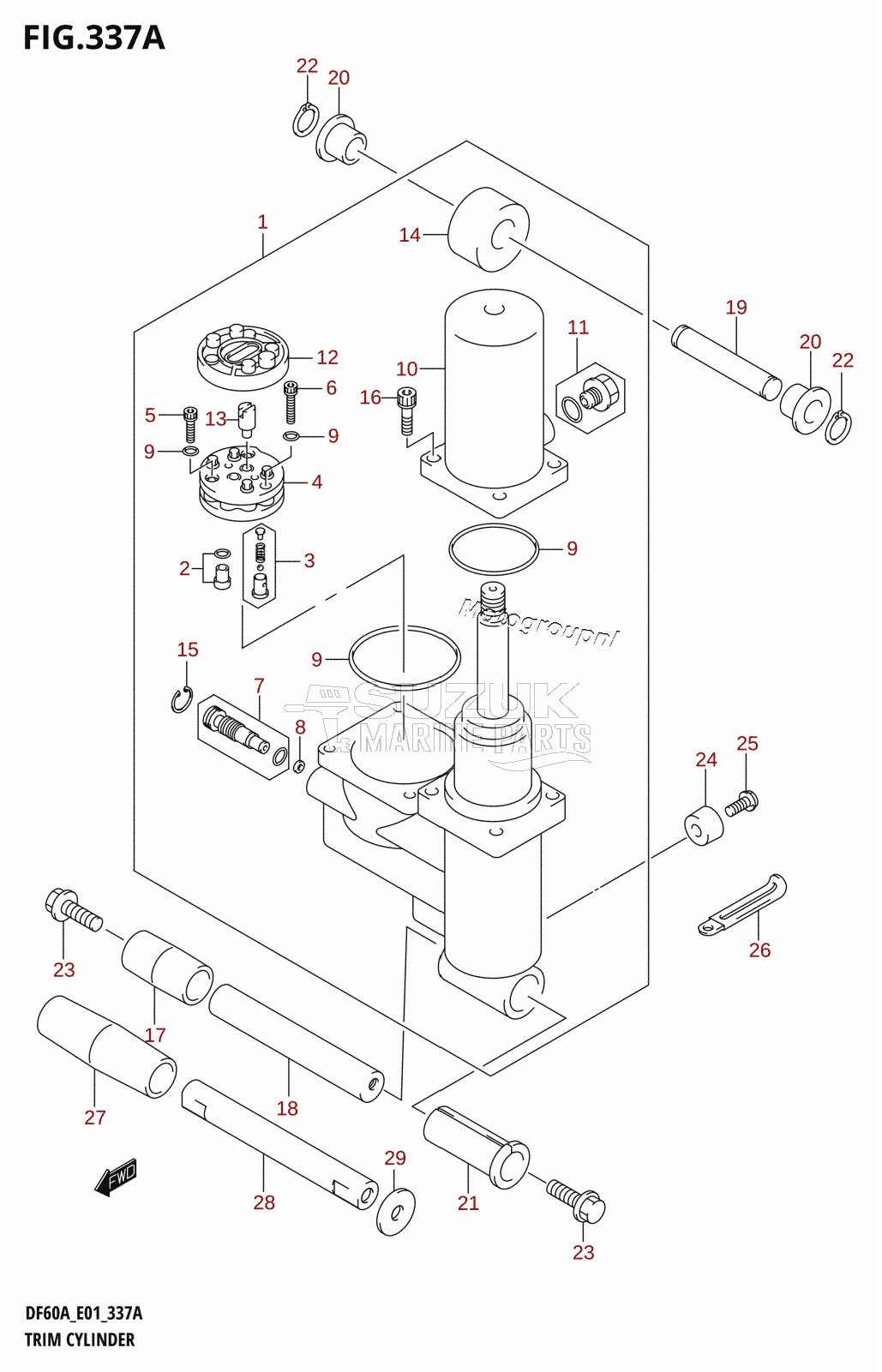 TRIM CYLINDER