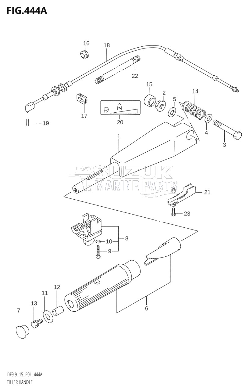 TILLER HANDLE (K4)